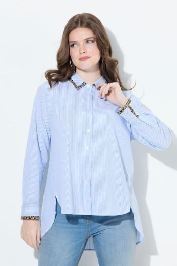 Plus size veliki brojevi Košulja dugih rukava A kroja za punije