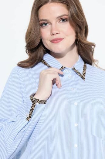 Plus size veliki brojevi Košulja dugih rukava A kroja za punije