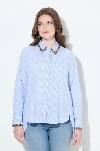 Plus size veliki brojevi Košulja dugih rukava A kroja za punije