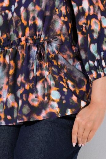 Plus size veliki brojevi Bluza 3/4 rukava V ovratnika za punije