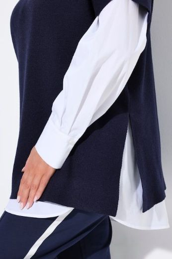 Plus size veliki brojevi Pulover kratkih rukava šireg kroja za punije