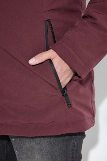Plus size veliki brojevi Jakna funkcionalna s kapuljačom za punije