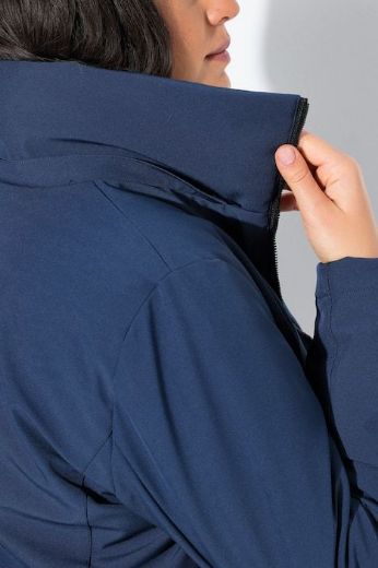 Plus size veliki brojevi Jakna funkcionalna s kapuljačom za punije