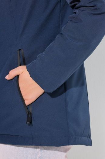 Plus size veliki brojevi Jakna funkcionalna s kapuljačom za punije