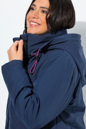 Plus size veliki brojevi Jakna funkcionalna s kapuljačom za punije