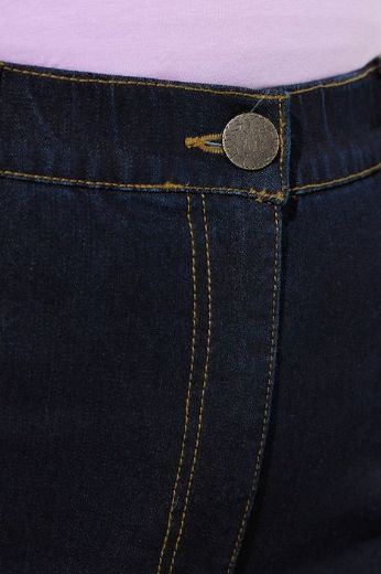 Plus size veliki brojevi Traperice uskih nogavica za punije