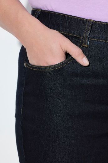 Plus size veliki brojevi Traperice uskih nogavica za punije