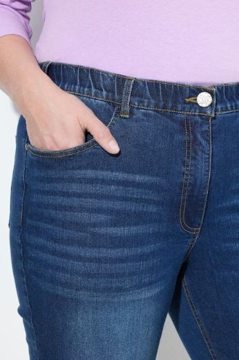 Plus size veliki brojevi Traperice uskih nogavica za punije
