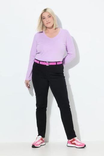 Plus size veliki brojevi Traperice uskih nogavica za punije