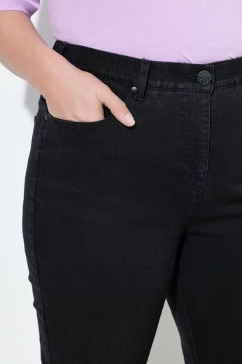 Plus size veliki brojevi Traperice povišenog struka za punije