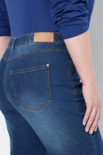 Plus size veliki brojevi Traperice širih nogavica za punije