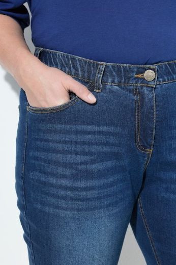 Plus size veliki brojevi Traperice širih nogavica za punije