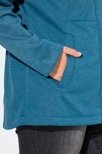 Plus size veliki brojevi Jakna vodoodbojna s odvojivom kapuljačom za punije