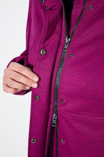 Plus size veliki brojevi Jakna vodoodbojna s odvojivom kapuljačom za punije