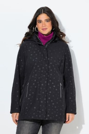 Plus size veliki brojevi Jakna s kapuljačom za punije
