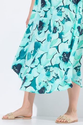 Plus size veliki brojevi Haljina midi bez rukava za punije