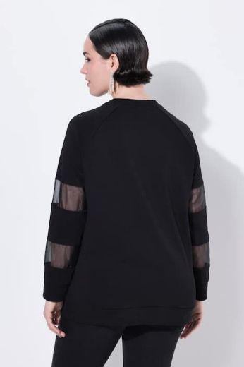 Plus size veliki brojevi Majica dugih rukava okruglog ovratnika za punije