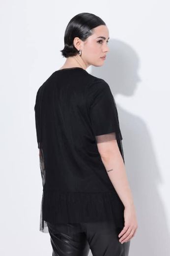 Plus size veliki brojevi Majica kratkih rukava okruglog ovratnika za punije