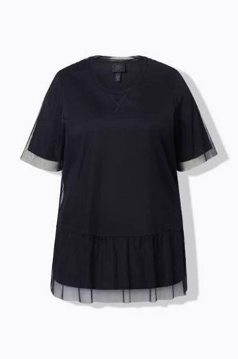 Plus size veliki brojevi Majica kratkih rukava okruglog ovratnika za punije