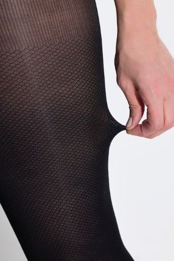 Plus size veliki brojevi Najlonke s mrežastim uzorkom za punije