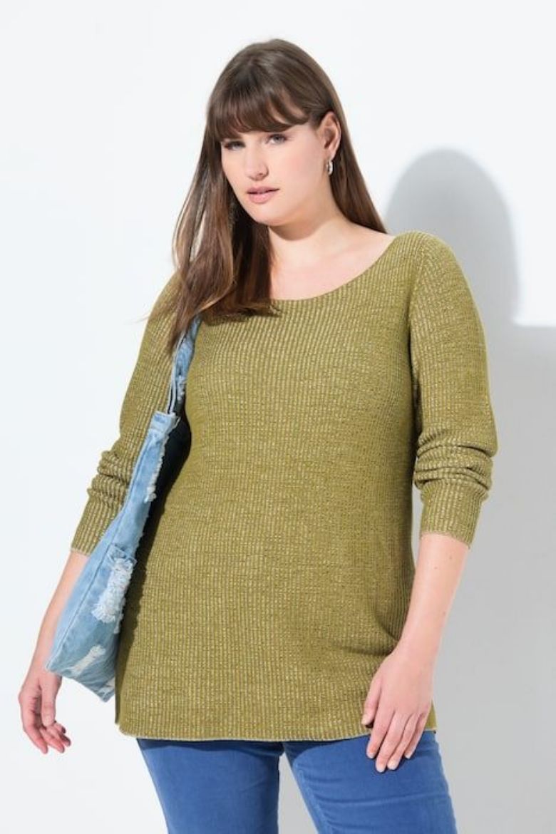 Plus size veliki brojevi Pulover dugih rukava za punije
