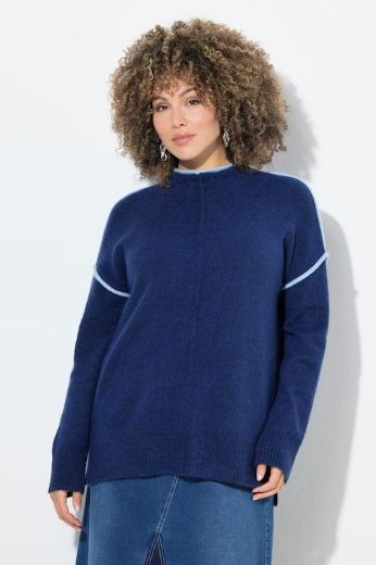 Plus size veliki brojevi Pulover dugih rukava šireg kroja za punije