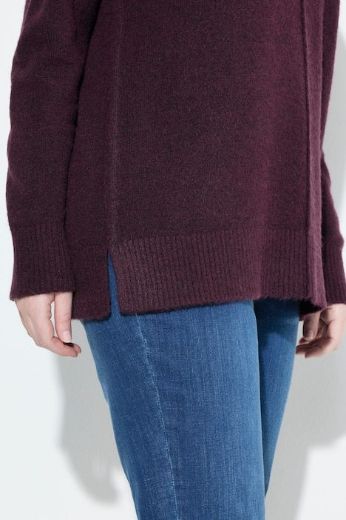 Plus size veliki brojevi Pulover dugih rukava šireg kroja za punije