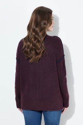 Plus size veliki brojevi Pulover dugih rukava šireg kroja za punije