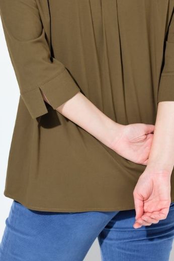 Plus size veliki brojevi Košulja 3/4 rukava za punije