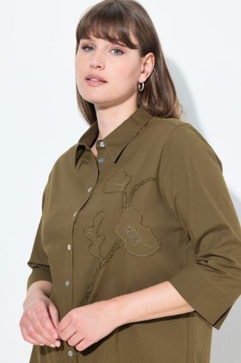 Plus size veliki brojevi Košulja 3/4 rukava za punije