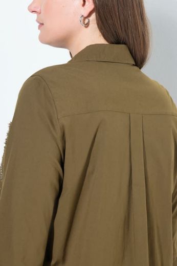 Plus size veliki brojevi Košulja 3/4 rukava za punije