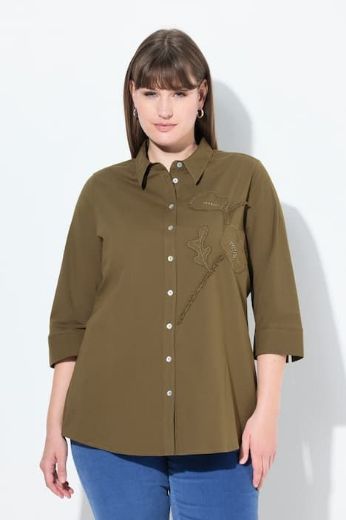 Plus size veliki brojevi Košulja 3/4 rukava za punije