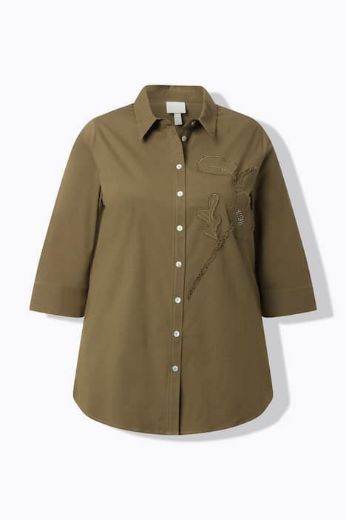 Plus size veliki brojevi Košulja 3/4 rukava za punije