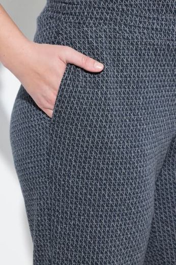 Plus size veliki brojevi Hlače elastičnog struka širokih nogavica za punije