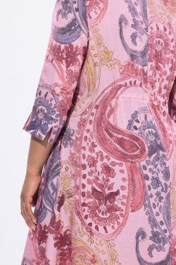 Plus size veliki brojevi Haljina 3/4 rukava A kroja za punije