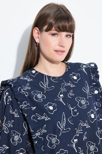 Plus size veliki brojevi Bluza dugih rukava A kroja za punije