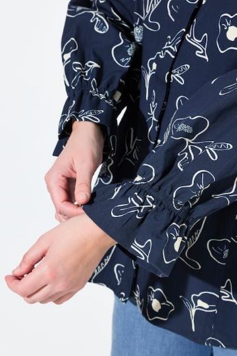 Plus size veliki brojevi Bluza dugih rukava A kroja za punije