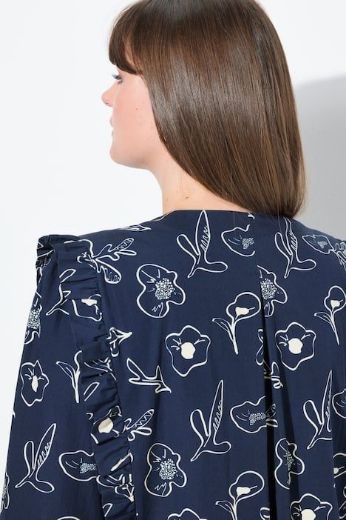 Plus size veliki brojevi Bluza dugih rukava A kroja za punije