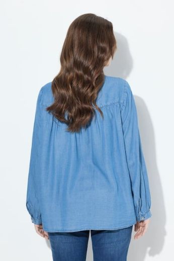 Plus size veliki brojevi Bluza dugih rukava A kroja za punije
