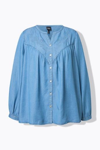 Plus size veliki brojevi Bluza dugih rukava A kroja za punije