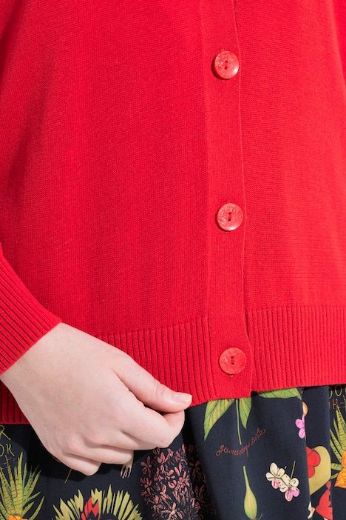 Plus size veliki brojevi Kardigan na kopčanje za punije