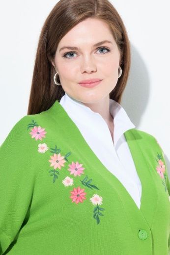 Plus size veliki brojevi Kardigan na kopčanje za punije