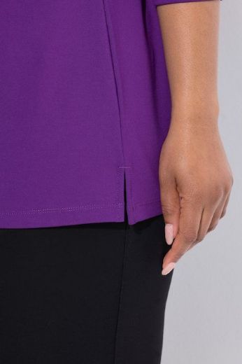 Plus size veliki brojevi Majica 3/4 rukava A kroja za punije