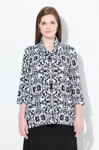 Plus size veliki brojevi Majica 3/4 rukava za punije