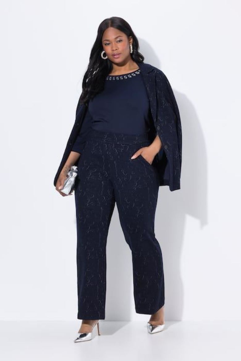 Plus size veliki brojevi Hlače širokih nogavica za punije