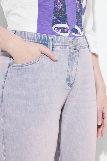 Plus size veliki brojevi Traperice širokih nogavica za punije