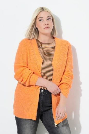 Plus size veliki brojevi Kardigan s patentnim zatvaračem za punije