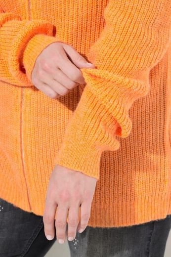 Plus size veliki brojevi Kardigan s patentnim zatvaračem za punije