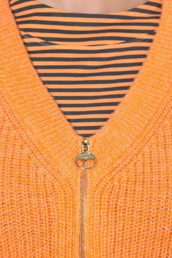 Plus size veliki brojevi Kardigan s patentnim zatvaračem za punije