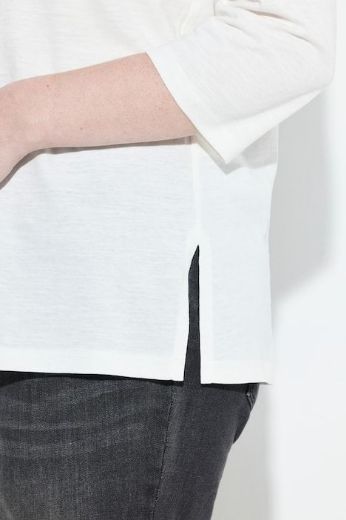 Plus size veliki brojevi Majica 3/4 rukava V ovratnika za punije